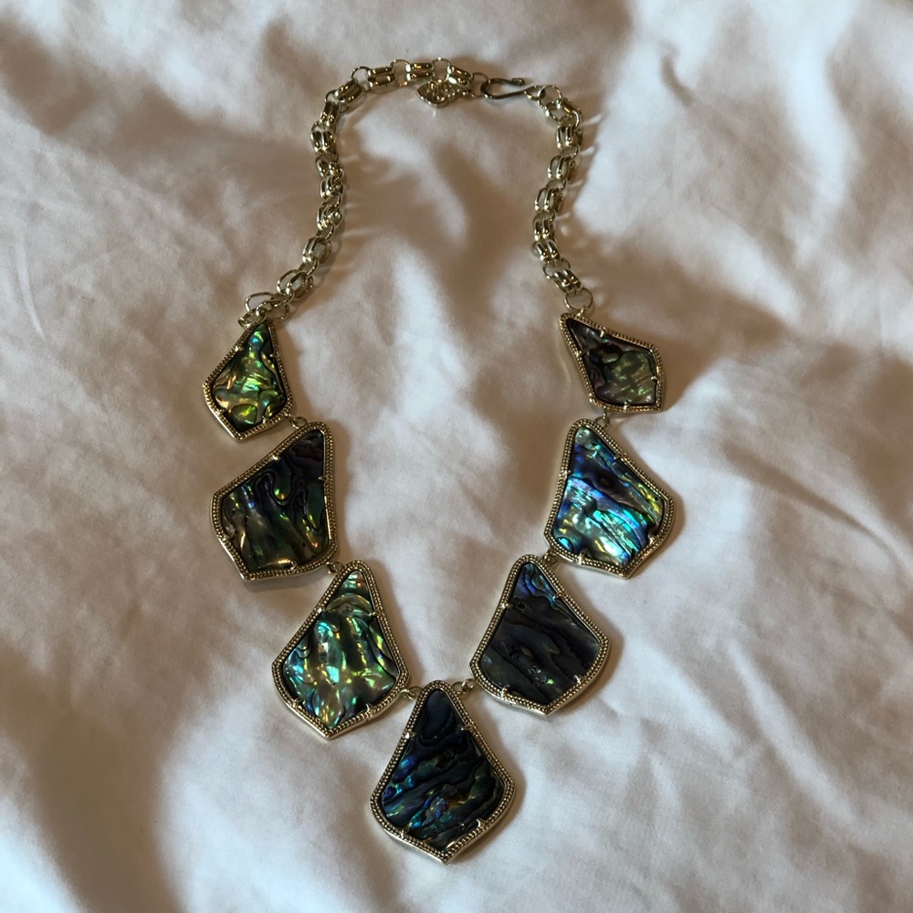 Kendra Scott Kensey Abalone Statement Necklace